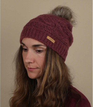 Mütze bordeaux Fellbommel Antonia Beanie maroon